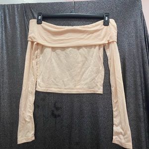 Off the shoulders shirt